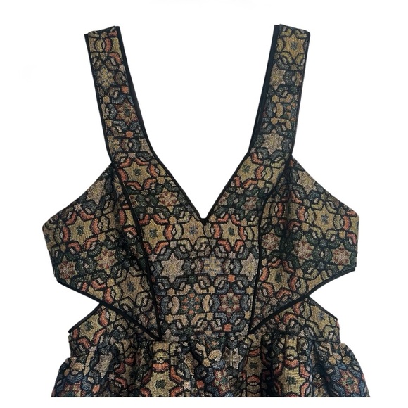 Urban Outfitters Ecote Cathedral Party Dress Size 0 - Picture 6 of 8